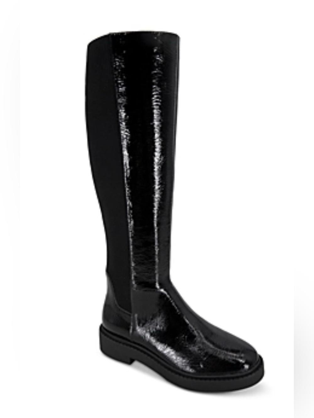 ANDRE ASSOUS VIVA PATENT BOOTS | BLACK | WOMEN’S 6.5 | NEW